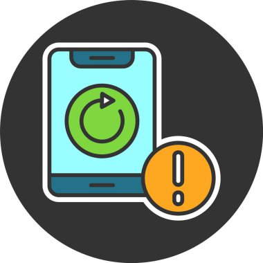 Web simgesi vektör resimlemesini döndür