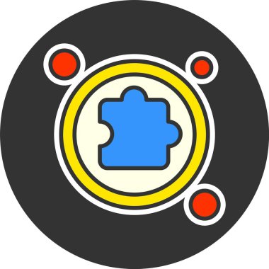 Uzatma Düğmesi web simgesi, basit vektör illüstrasyonu