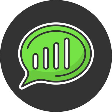 Ağ sinyali web simgesi vektör illüstrasyonu