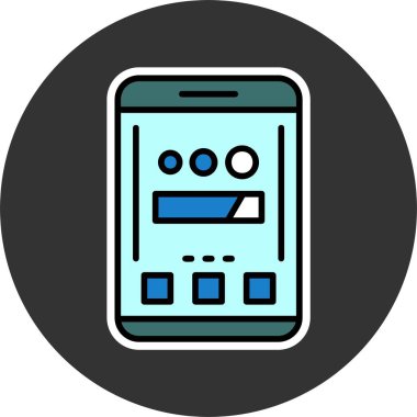 Web simgesi vektör illüstrasyonu yükleniyor