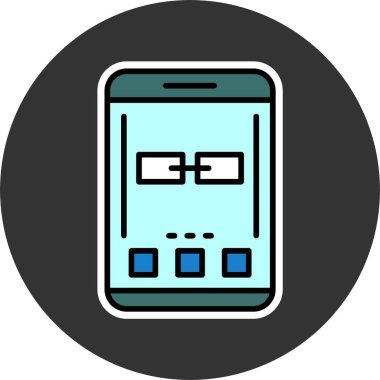 bağlantı web simge vektör çizim