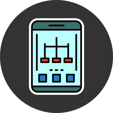 Ağ web simge vektör çizim