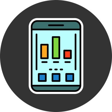 grafik web simgesi vektör illüstrasyonu