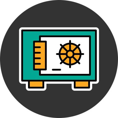 güvenli web simge vektör çizim