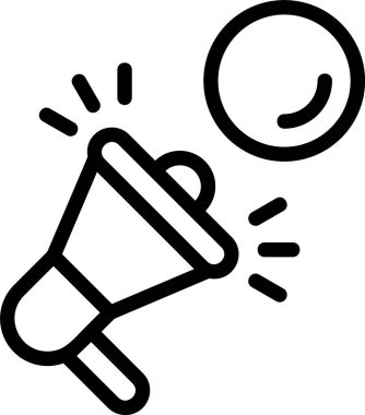 Beyaz arkaplan üzerinde Charity Campaign simgesi, vektör illüstrasyonu 