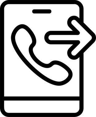 Beyaz arkaplanda ses çağrısı simgesi, vektör illüstrasyonu 