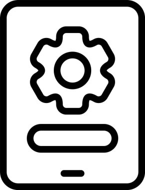 Yazılım Güncelleme simgesi beyaz arkaplan, vektör illüstrasyonu 