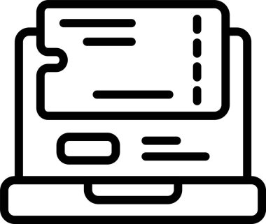 Beyaz arkaplanda kupon kodu simgesi, vektör illüstrasyonu 