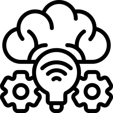  Beyaz arkaplanda Scikit Öğren simgesi, vektör illüstrasyonu 