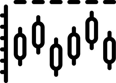 Beyaz arkaplanda şamdan simgesi, vektör illüstrasyonu 