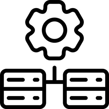 Beyaz arkaplanda WHM simgesi, vektör illüstrasyonu 