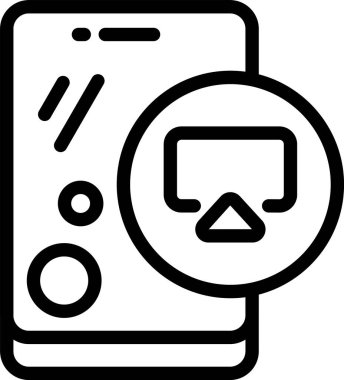 Beyaz arkaplan, vektör illüstrasyonu üzerine döküm simgesi