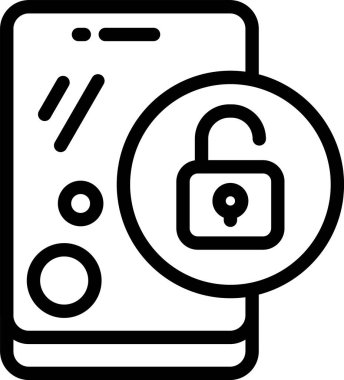 Beyaz arkaplanda simgeyi aç, vektör illüstrasyonuName