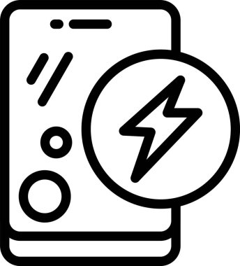 Beyaz arkaplanda yükleme simgesi, vektör illüstrasyonu