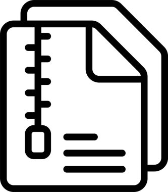 Beyaz arkaplan, vektör illüstrasyonunda Dosya simgesini arşivle 