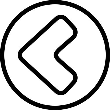 Backward web icon vector illustration