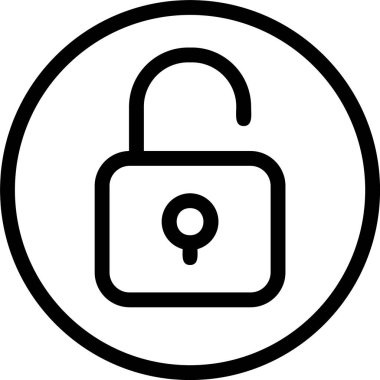 Web simgesi vektör çiziminin kilidini aç