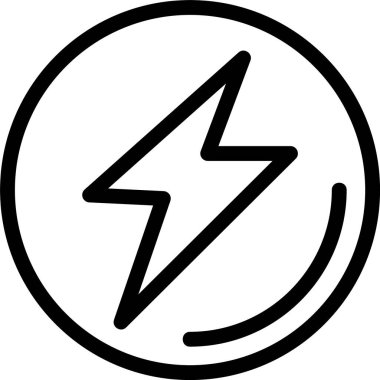 flash web simgesi vektör illüstrasyonu