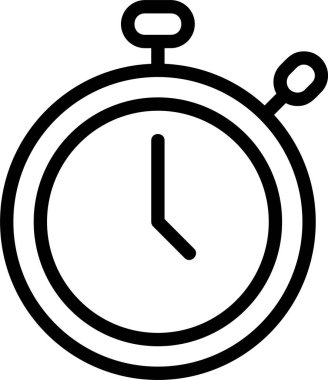 Kronometre web simge vektör çizim