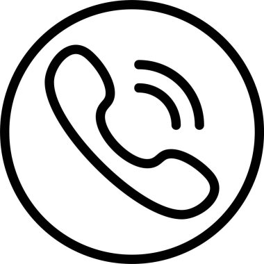 Telefon web simge vektör çizim