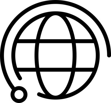 Uluslararası Adaylık Ağı vektör illüstrasyonu