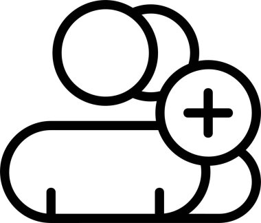 Kişi web simgesi çizimini davet et