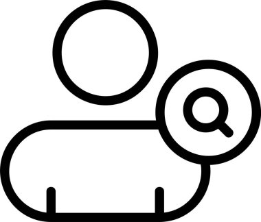 Kişi Web simgesi çizimi ara