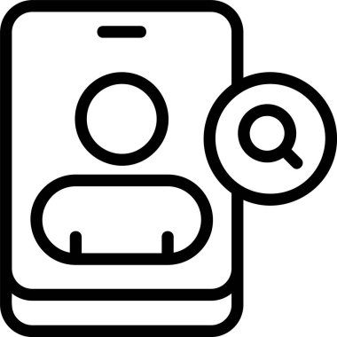 Kişi Web simgesi çizimi ara