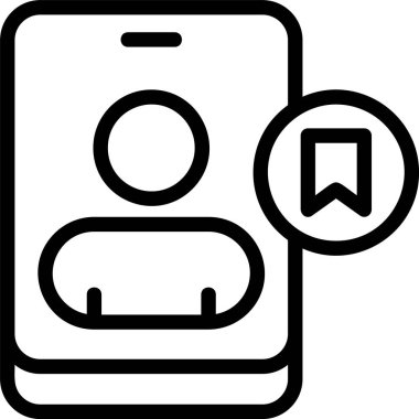 Kişi web simgesi çizimini kaydet