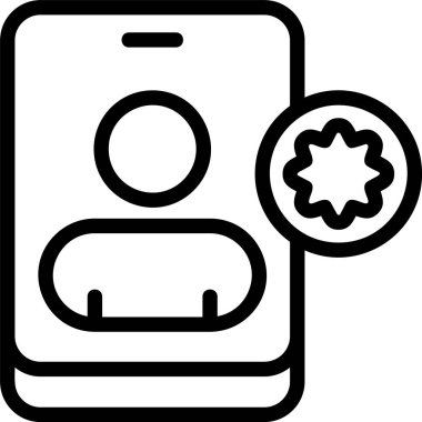  Yeni Kişi Web simgesi vektör illüstrasyonu