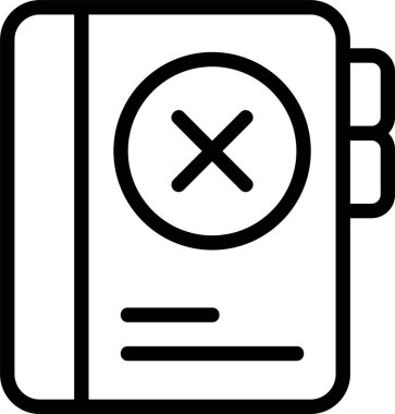 kişi web simgesi vektör illüstrasyonunu sil