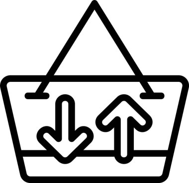 Çapraz Satış Web simgesi vektör çizimi