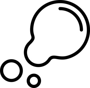  Sohbet Kabarcık Ağı ikon vektör illüstrasyonunu aç