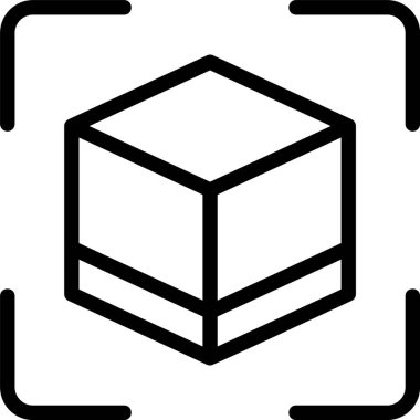 Artırılmış Reality web simgesi vektör çizimi
