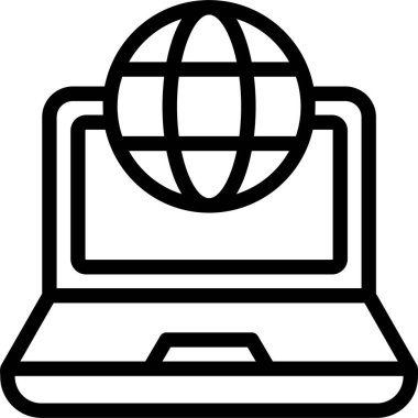 Dijital Pazarlama web simgesi vektör illüstrasyonu