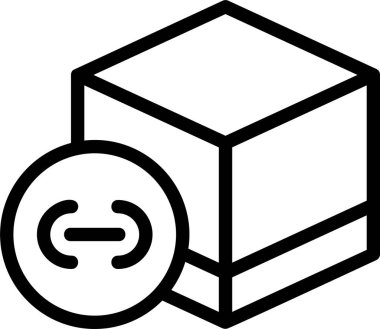 Blockchain web simgesi vektör illüstrasyonuName