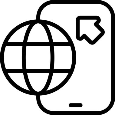 E web simgesi vektör illüstrasyonunu öğreniyor