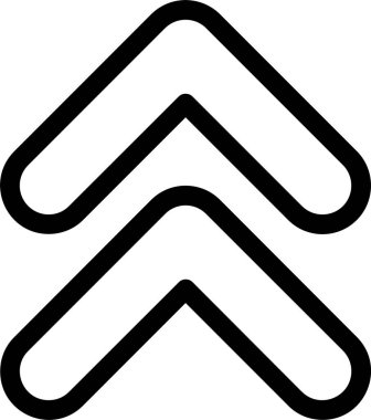 Sembol Çift Katlama Web simgesi basit illüstrasyon