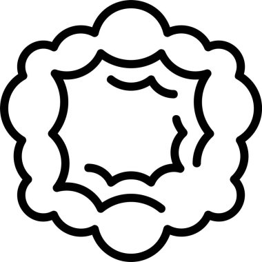 Patlama web simgesi vektör çizimi