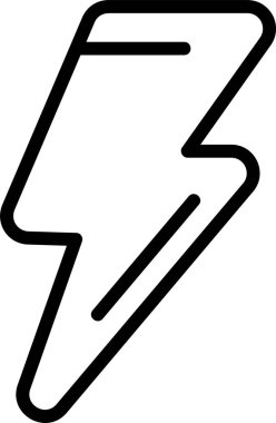 flash web simgesi vektör illüstrasyonu