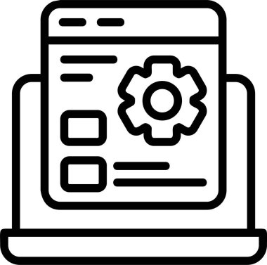 Özel Özellikler web simgesi vektör illüstrasyonu