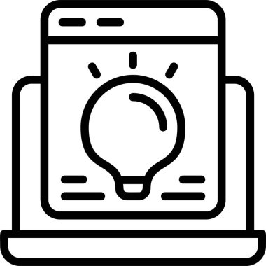 yenilik web simgesi vektör illüstrasyonu