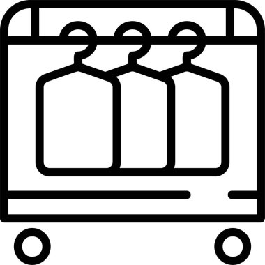 Geçiş Rack Sembol Web simgesi vektör illüstrasyonu