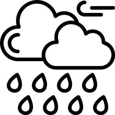 Orta Yağmur Ağı vektör illüstrasyonuName