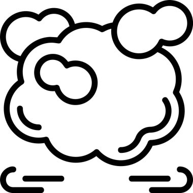 Toz web simgesi vektör illüstrasyonu