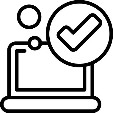 Web simgesi vektör illüstrasyonunu işaretle