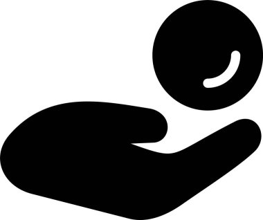 Donation web icon vector illustration