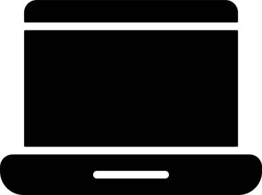 Dizüstü web simge vektör çizim