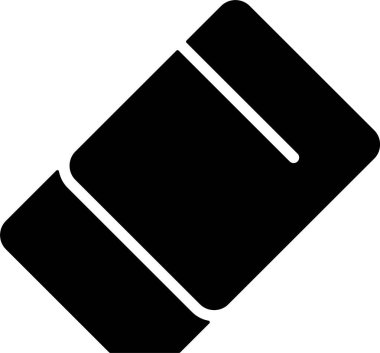 silgi ağ simgesi vektör illüstrasyonu