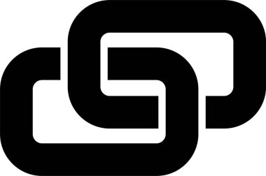 Web bağlantısı simgesi vektör illüstrasyonu 